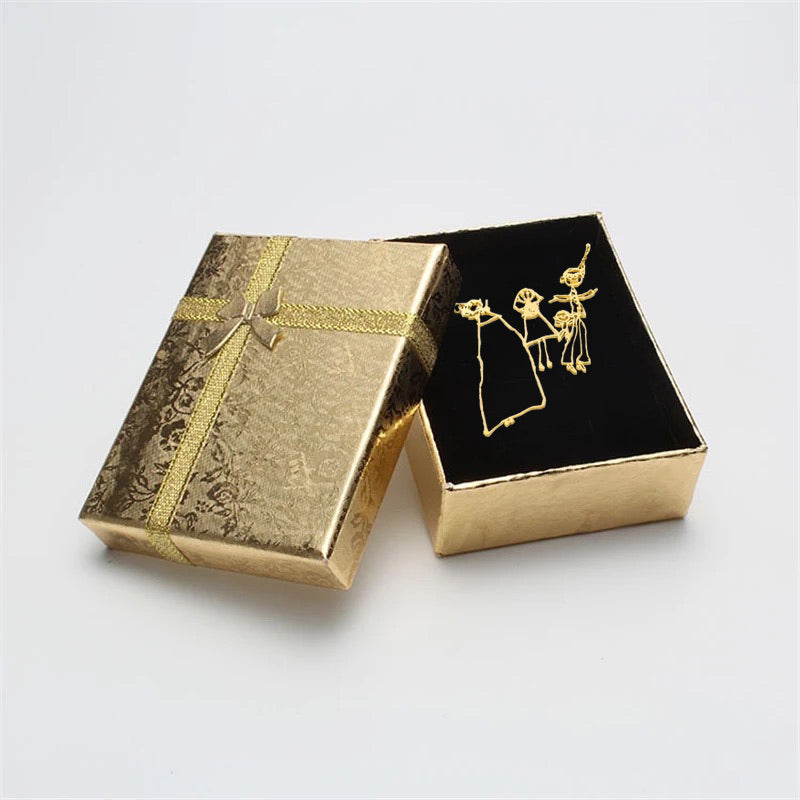 Kritzel-Kette Gold