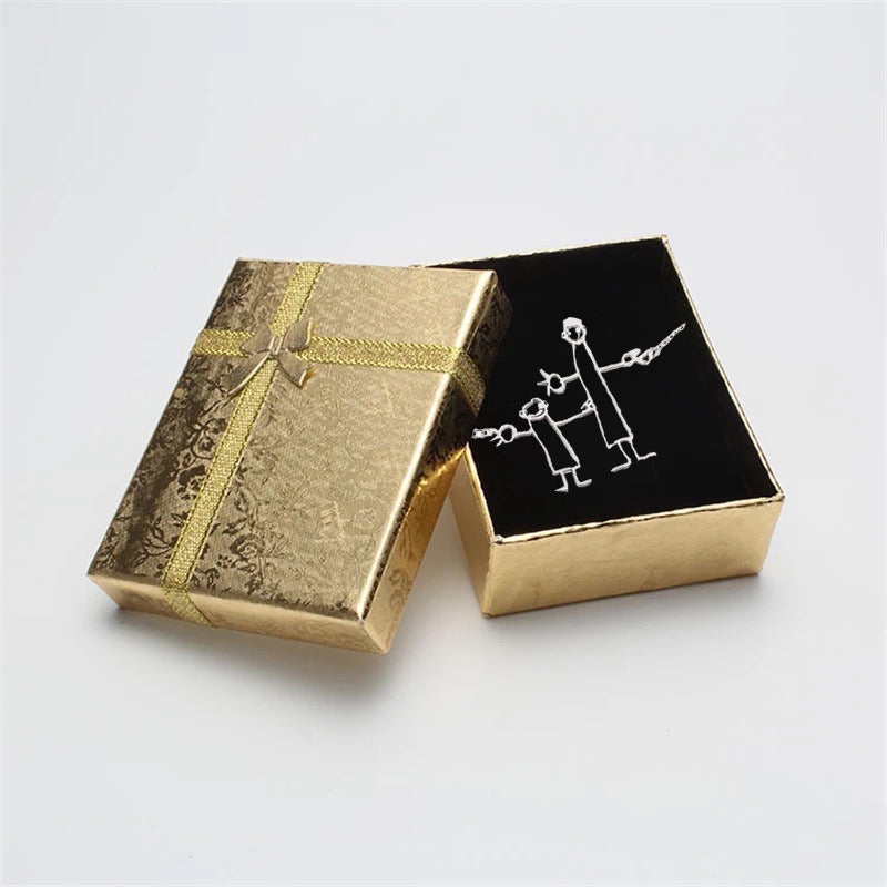 Kritzel-Armband Silber